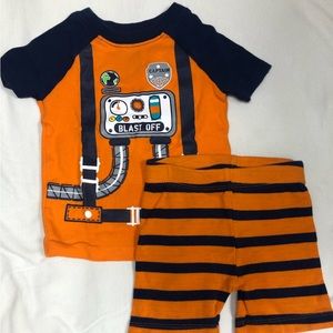 Toddler Boys Astronaut Pajamas